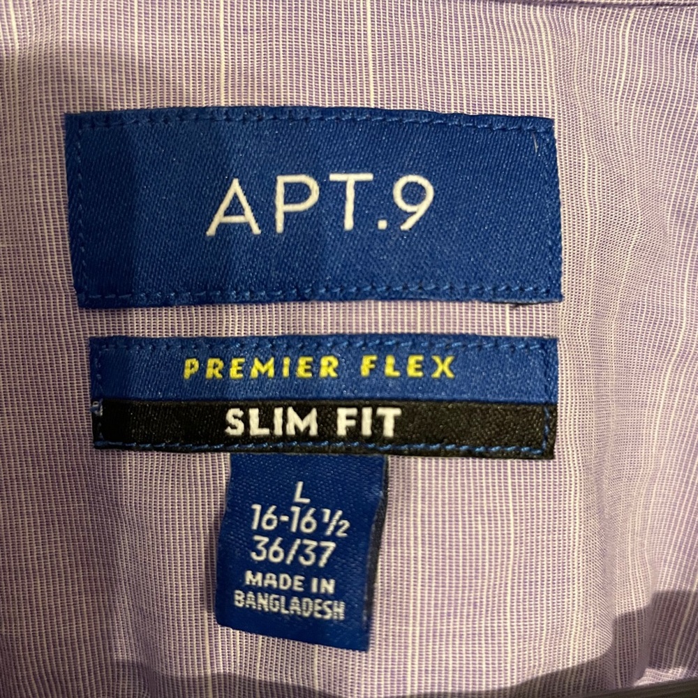 Purple button down - Picture 2 of 2